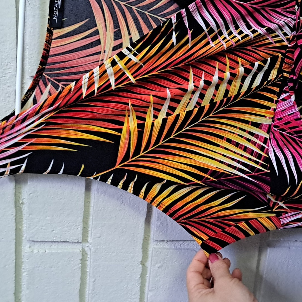 Notations Multicolor Vibrant Tropical Sleeveless … - image 5